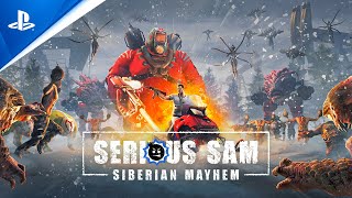 Serious Sam Siberian Mayhem  Launch Trailer  PS5 Games [upl. by Whyte]