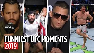 Funniest UFC moments of the year 2019 [upl. by Salahi786]