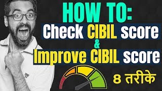 Financial Advice to IMPROVE and CHECK CIBIL Score  Part 2 [upl. by Holland690]