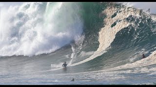 Biggest Waves Ive EVER Seen at the Wedge in Newport Beach [upl. by Arhna]