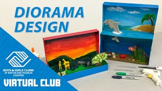 Art Project For Kids How To Design A Diorama [upl. by Boonie]