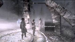 Skyrim Vampire  Cure Vampirism  Rising at Dawn Guide [upl. by Ogaitnas]