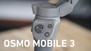 TEST DJI OSMO MOBILE 3  LE MEILLEUR STABILISATEUR SMARTPHONE [upl. by Kuth]