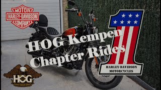 Harley Day Leopoldsburg Juli 2022 HOG Kempen Chapter ride [upl. by Hevak]