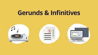 Gerunds amp Infinitives – English Grammar Lessons [upl. by Ray]