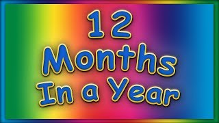 Months of the Year Song  ABC Baby Songs  Learn Months of Year [upl. by Alimrahs]