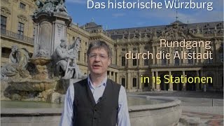 VideoRundgang durch die ALTSTADT von Würzburg [upl. by Gill]