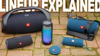 JBL Speaker Lineup Explained  Which One Is Right For You [upl. by Narbig]