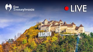 Rasnov Fortress  See Transylvania  Pensiunea Helen Webcam  🔴 Live Webcam [upl. by Drud]