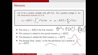 Introduction to the Method of Moments Estimator [upl. by Dre]