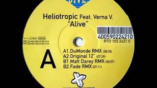 Heliotropic Feat Verna V  Alive DuMonde Remix Jive 1999 [upl. by Hannavahs189]