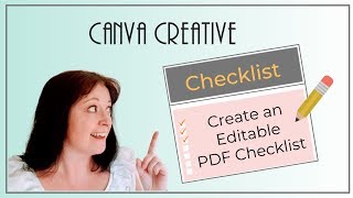 How to Create an Editable PDF using Canva [upl. by Aicnelav]