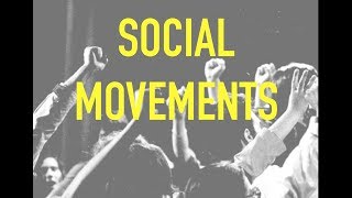 Sociology for UPSC  Social Movements  Lecture 44 [upl. by Yates]