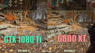 GTX 1080ti vs 6800 xt [upl. by Heyer]