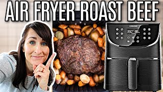 How to Cook an ENTIRE DINNER Inside Your Air Fryer  Air Fryer Roast Beef [upl. by Mitman]