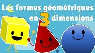 Formes géométriques en 3 dimensions [upl. by Leontine122]