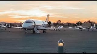 Sunrise Takeoffs and Landings at Scottsdale Executive KSDL [upl. by Lezlie]