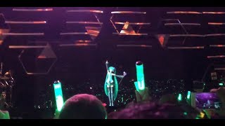 VIP View Hatsune Miku Concert 2018 Los Angeles HD 1080P 60FPS Full Length [upl. by Haerr]