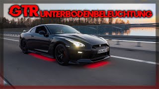 Nissan GTR R35  Unterbodenbeleuchtung installieren [upl. by Annavoig105]