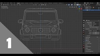 Blender 28 Car Modeling Turtorial Part  1 Preparing The Workspace [upl. by Patrica496]