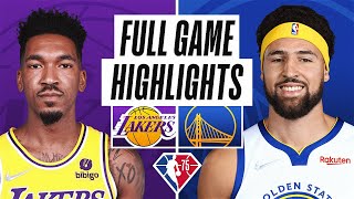 LAKERS at WARRIORS  FULL GAME HIGHLIGHTS  April 7 2022 [upl. by Oruntha191]