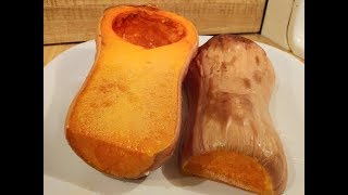 How to Bake Butternut Squash 👨‍🍳 [upl. by Gausman]