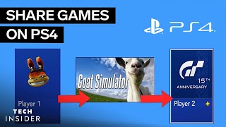 How To Gameshare On PS4 [upl. by Farmer292]