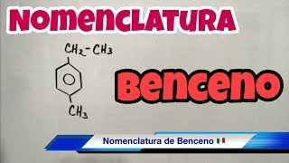 Nomenclatura de BENCENO Hidrocarburos Aromáticos [upl. by Elspet497]