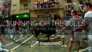 Running of the Bulls San Fermin Pamplona [upl. by Pfeffer252]