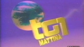 RAI Uno  Sigla TG1 Mattina 1990 [upl. by Corron]