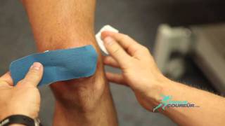 Taping genou  Syndrome fémoropatellaire [upl. by Leinehtan75]