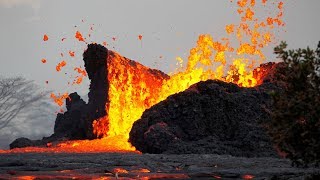 Scenes from the Volcanic Eruption in Hawaii Lava Ash and Toxic Fumes [upl. by Pazia]