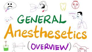 General Anesthetics Overview  Anesthesiology [upl. by Burgwell219]