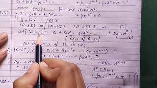 Cayley Hamilton theorem proof with example [upl. by Gosser212]