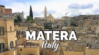 A Day in MATERA Italy  City Walk [upl. by Loriner]