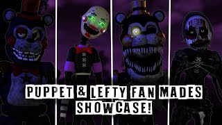 C4DFNAF Puppet Fan Mades Showcase [upl. by Maitund]