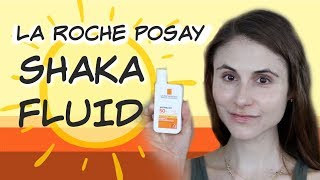 LA ROCHE POSAY ANTHELIOS SPF 50 SHAKA FLUID REVIEW DR DRAY [upl. by Anoyi]