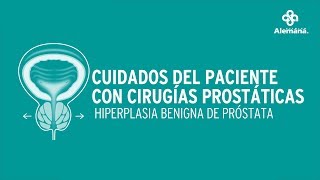 Cuidados del paciente con cirugías prostáticas  Clínica Alemana [upl. by Oswin]