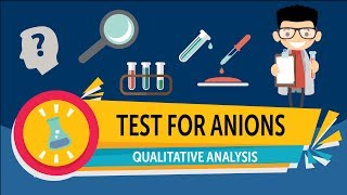 Qualitative Analysis  Test for Anions [upl. by Efeek392]