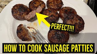 How to Cook Sausage Patties [upl. by Kobylak]