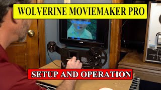 Wolverine MovieMaker Pro 8mm amp Super 8 Digital Converter Setup [upl. by Parish]