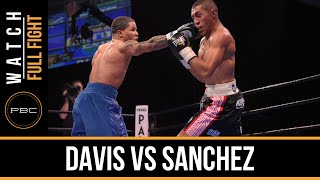 Davis vs Sanchez FULL FIGHT Dec 18 2015  PBC on Spike [upl. by Neall]