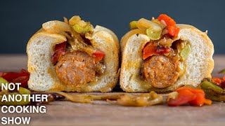 the best ITALIAN SAUSAGE AND PEPPERS [upl. by Yroger882]