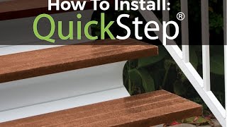 Installing your QuickStep Stair system with Paul Lafrance [upl. by Ahaelam]