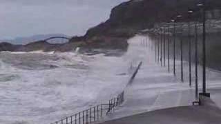 Storm Waves Colwyn Bay [upl. by Teragram]