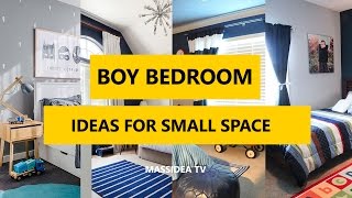 50 Cools Boy Bedroom Designs Ideas for Small Space 2017 [upl. by Hajar696]