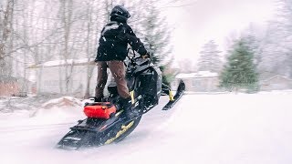 New MBRP Trail Can Comparison SKI DOO 850 etec [upl. by Dawaj]