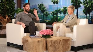 John Krasinski Talks Hanging with Leo [upl. by Maunsell]