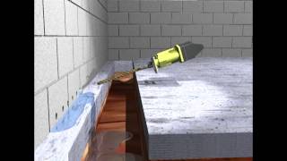 Basement Waterproofing  The Solution Animation [upl. by Adnilahs]