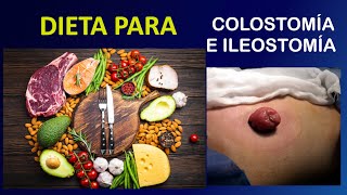 🥗 𝗗𝗜𝗘𝗧𝗔 para Ileostomía y Colostomía [upl. by Clarice]